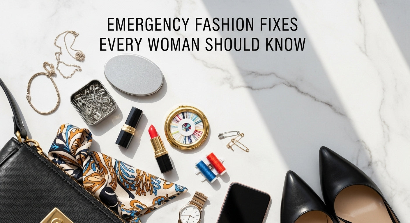 Emergency Fashion Fixes Every Woman Should Know