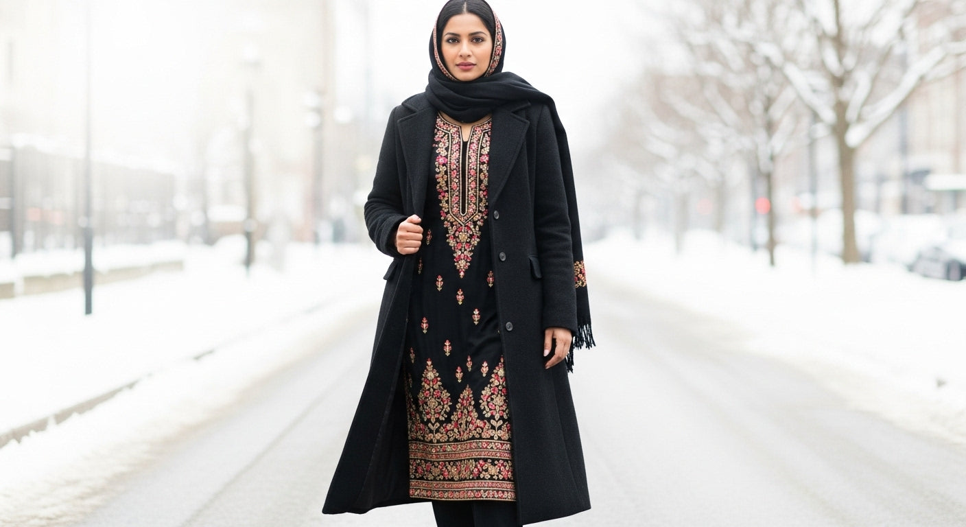 Winter Elegance - How to Customise Your Winter Look with Ethnic Suits