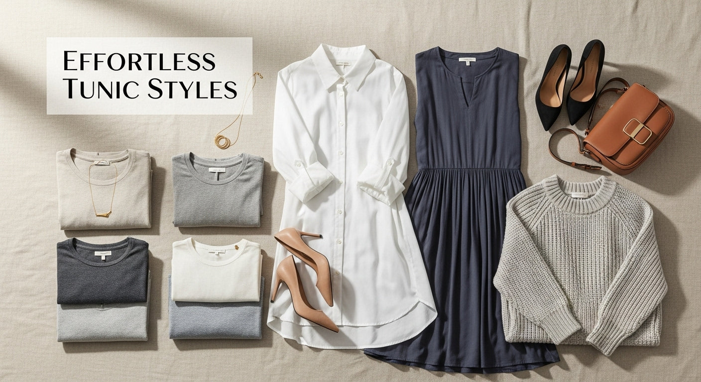 The Ultimate Guide to Styling Tunic Tops & Dresses for Women: