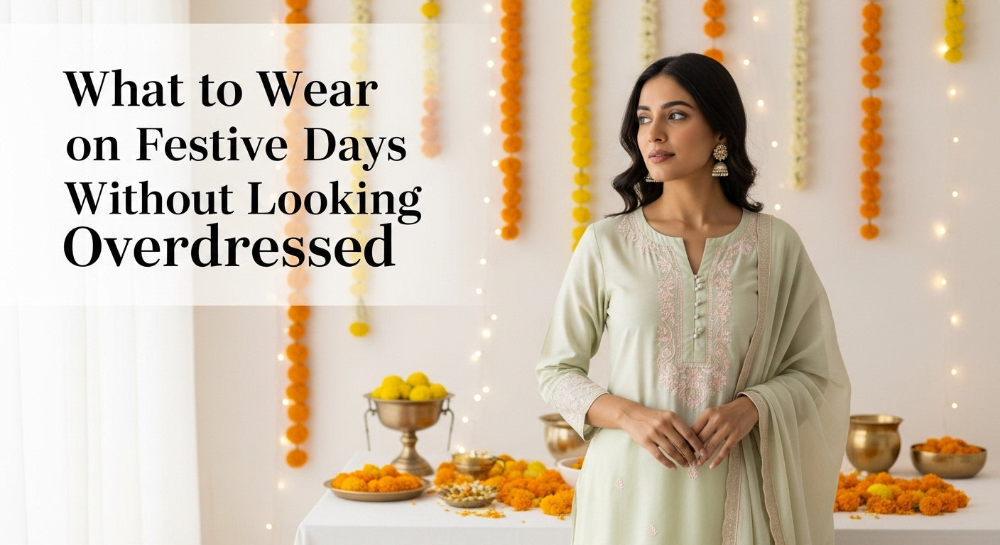 What to Wear on Festive Days Without Looking Overdressed