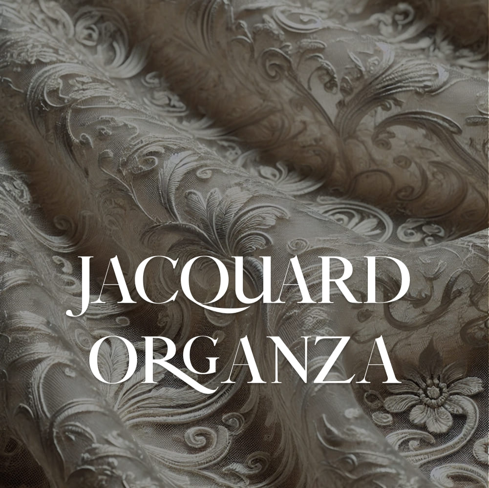 Jacquard Organza
